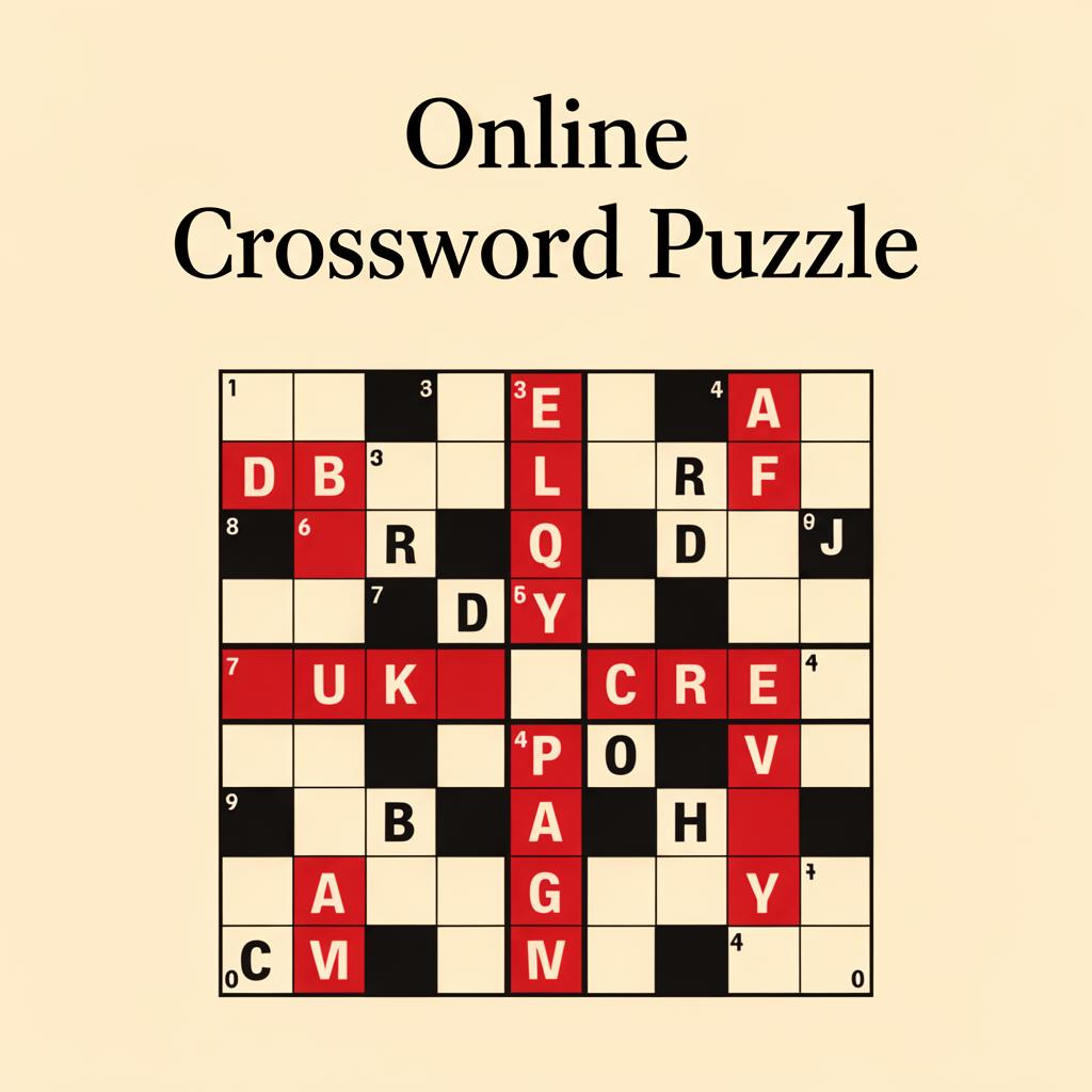 Online Crossword Puzzle — Free Daily Crossword